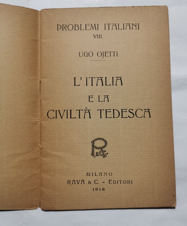 L'Italia e la civiltà tedesca | Immagine Gallery 2