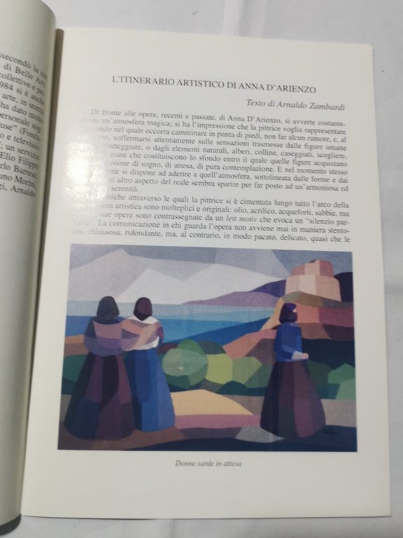 L'itinerario artistico di Anna D'Arienzo