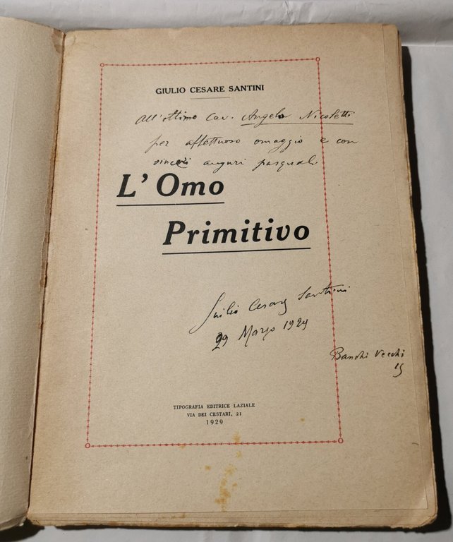 L'omo primitivo