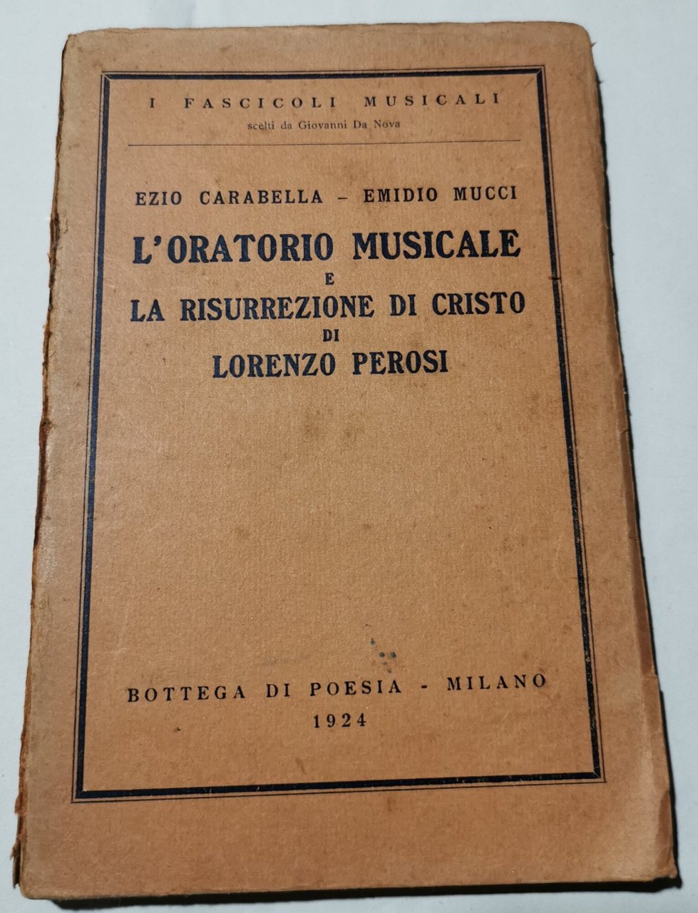 L'oratorio musicale e la resurrezione di Cristo di Lorenzo Perosi