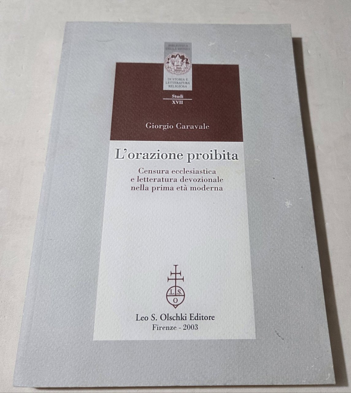 L'orazione proibita | Immagine principale