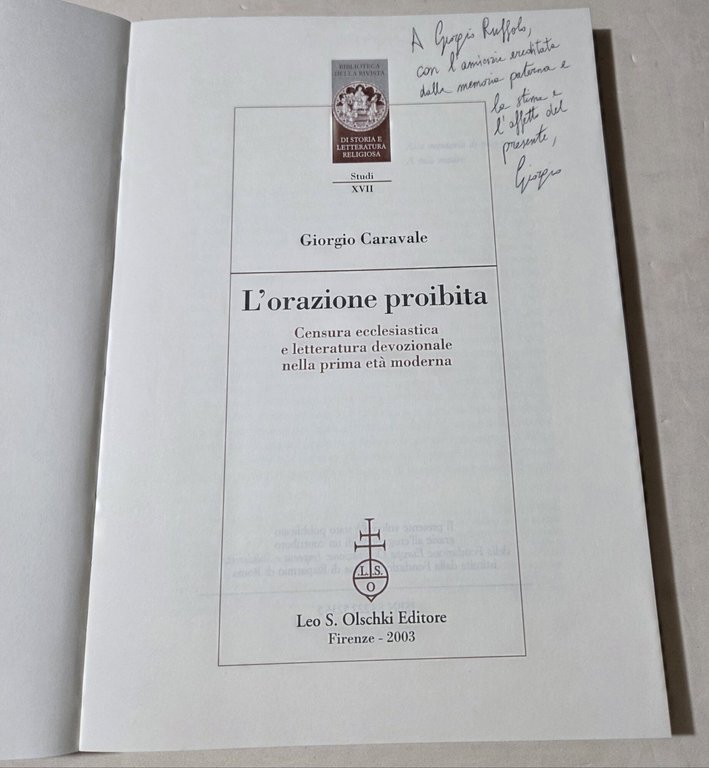 L'orazione proibita | Immagine Gallery 2