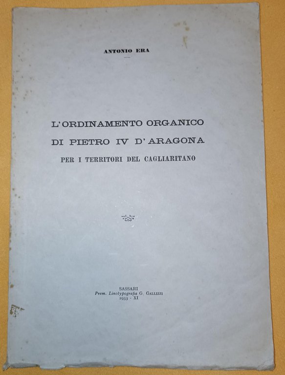 L'ordinamento organico di Pietro IV d'Araragona per i territori del … | Immagine Gallery 1