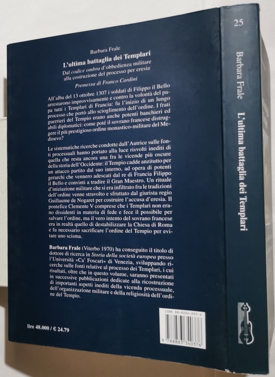 L'ultima battaglia dei Templari. Dal codice ombra d'obbedienza militare alla …