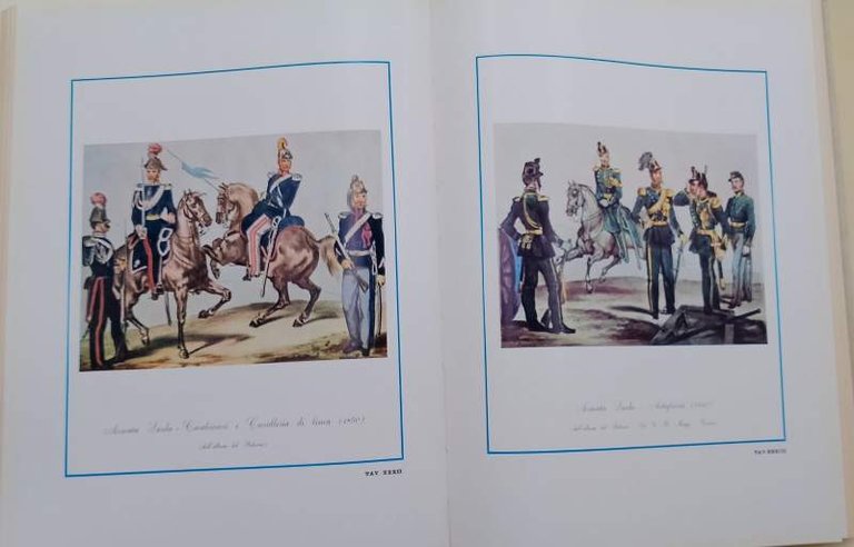 L'UNIFORME ITALIANA NELLA STORIA E NELL'ARTE-L'ESERCITO(1961)