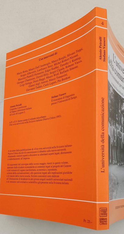 L'UNIVERSITA DELLA COMUNICAZIONE-FORME E CONTENUTI PER UNA NUOVA UNIVERSITA'(1994)