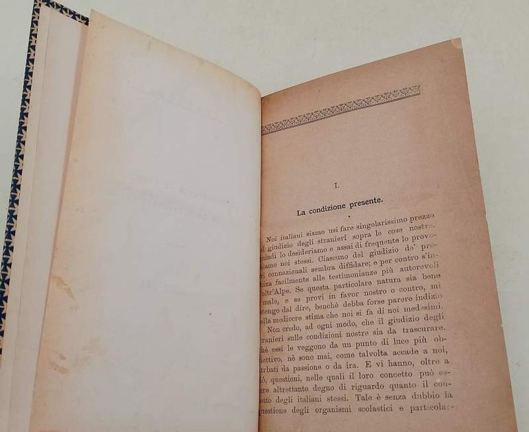L'UNIVERSITA' DI STATO E LE UNIVERSITA' AUTONOME(1887/88)