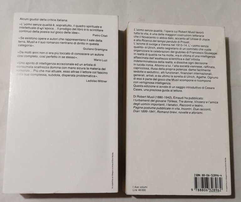 L'uomo senza qualità - 2 Voll.