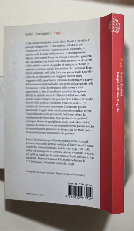 L'utopia della libertà eguale