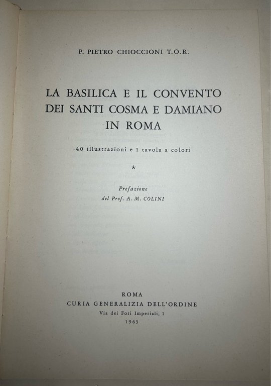 La Basilica e il Convento dei Santi Cosma e Damiano … | Immagine Gallery 2