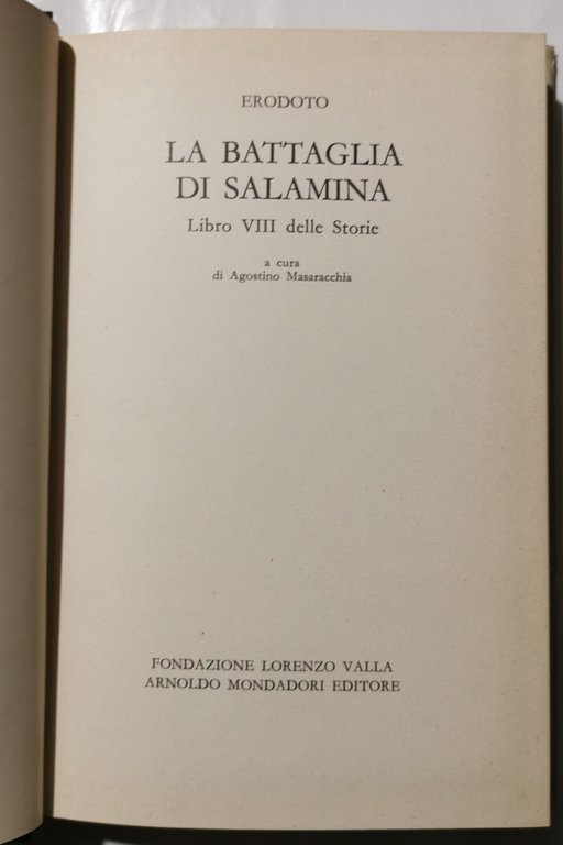 La battaglia di Salamina - Libro VIII delle Storie