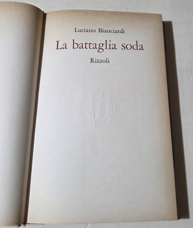 La battaglia soda