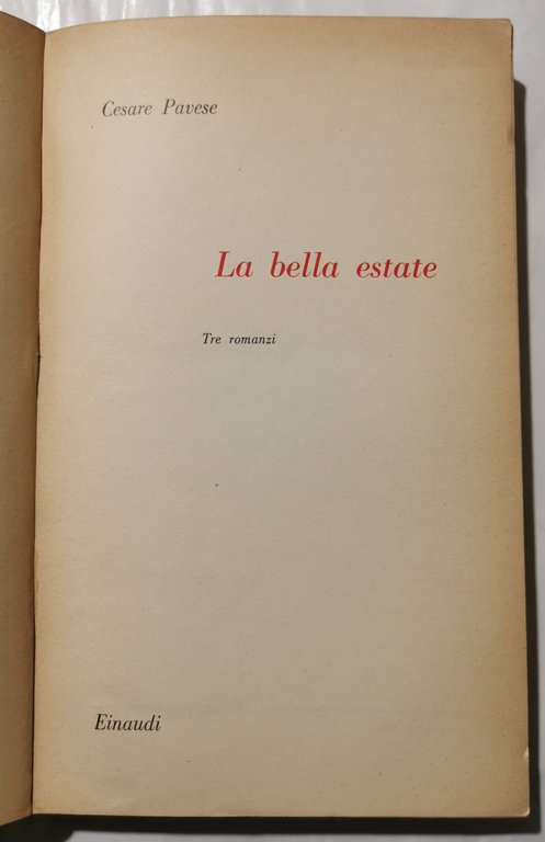La bella estate