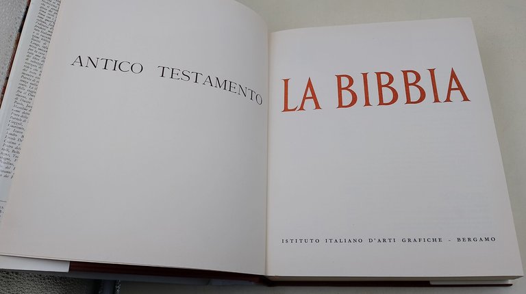 La Bibbia-Antico testamento