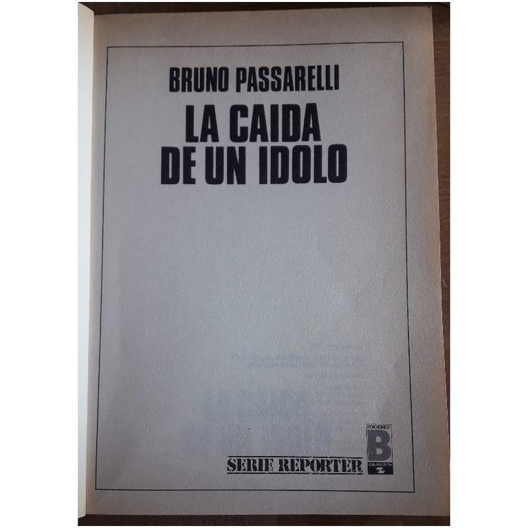 LA CAIDA DE UN IDOLO(1991)