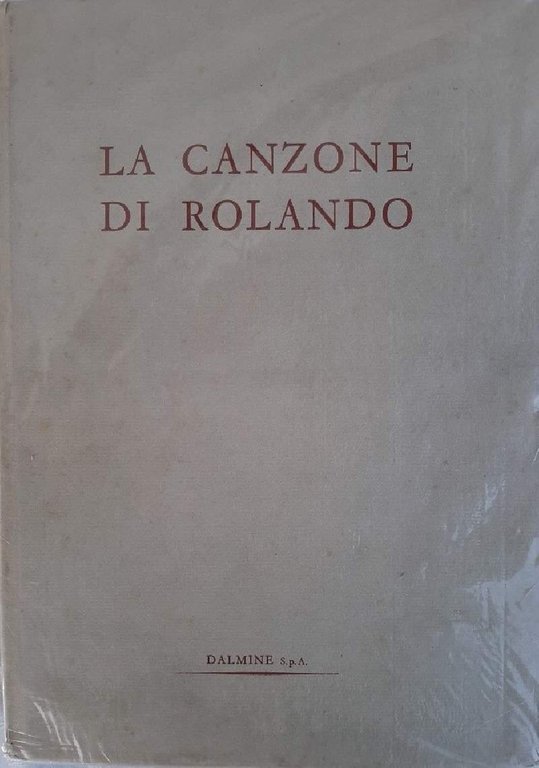 LA CANZONE DI ROLANDO-NEL TESTO DI OXFORD MS. DIGBY 23( …