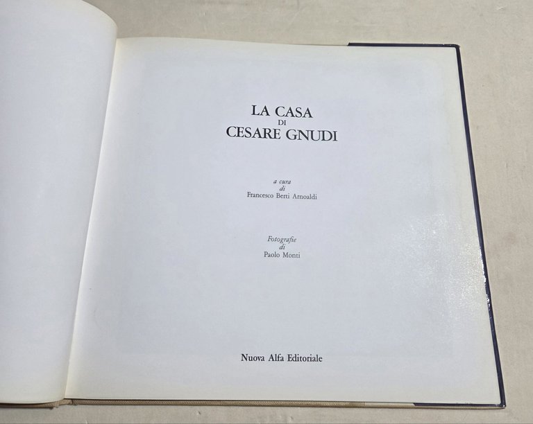 La casa di Cesare Gnudi