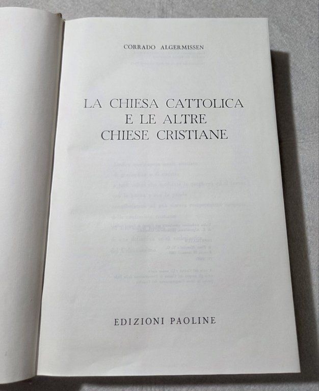 La Chiesa Cattolica e le altre Chiese Cristiane | Immagine Gallery 2
