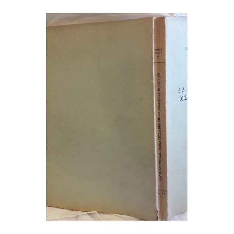 LA COLLEZIONE GALILEINANA DELLA BIBLIOTECA NAZIONALE DI FIRENZE(1959)