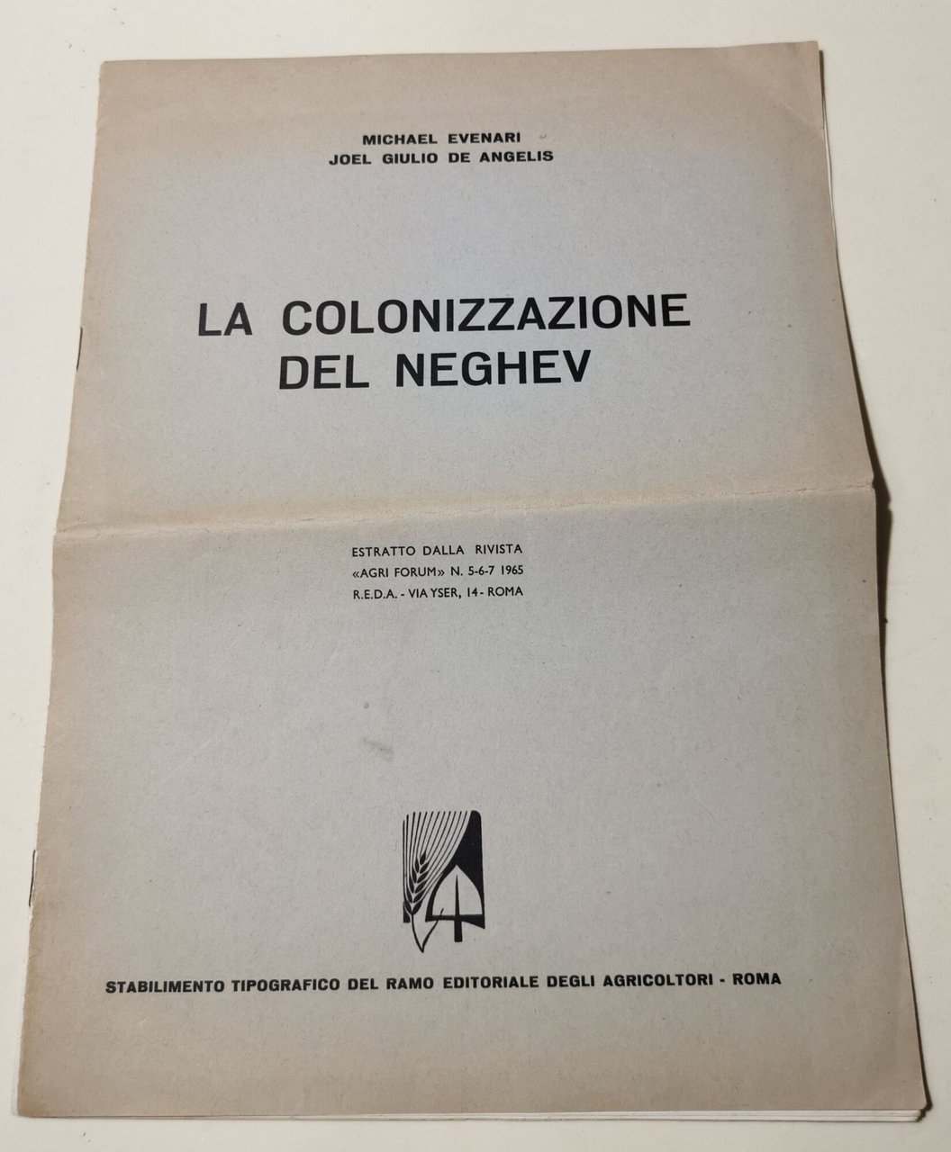 La colonizzazione del Neghev