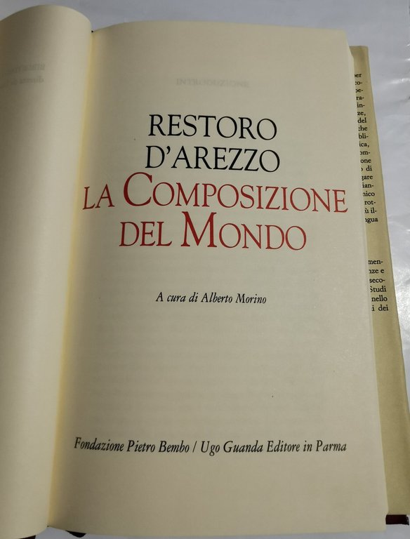 La composizione del mondo