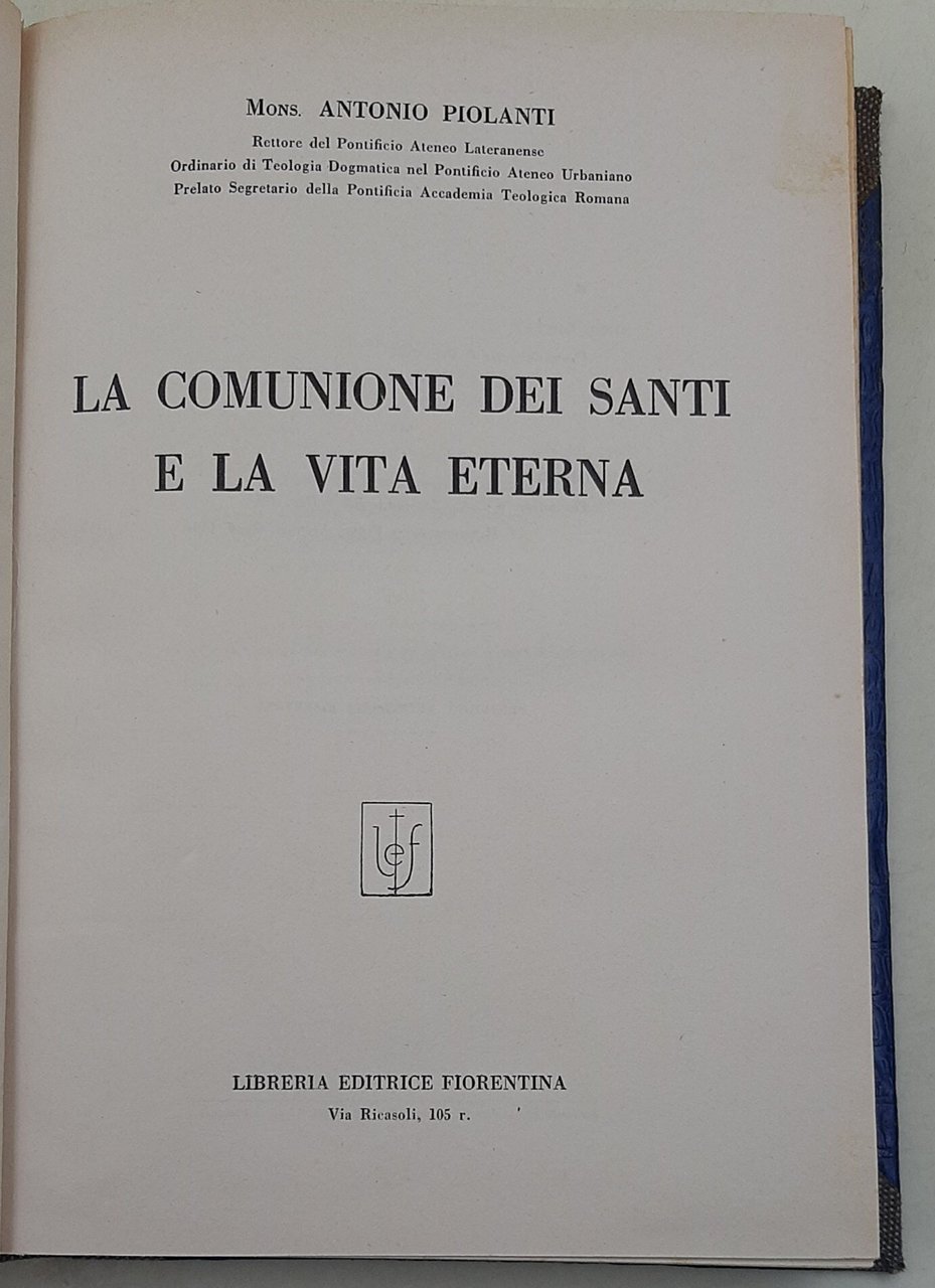 La comunione dei santi e la vita eterna