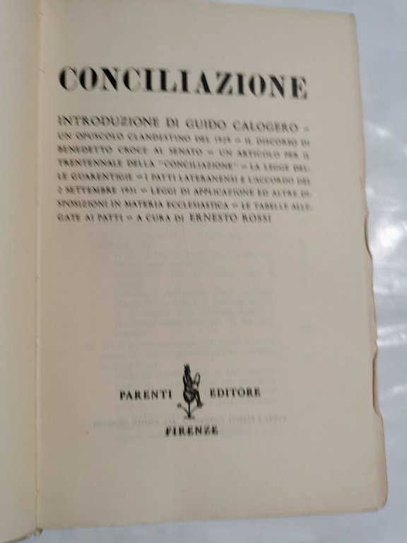 La Conciliazione