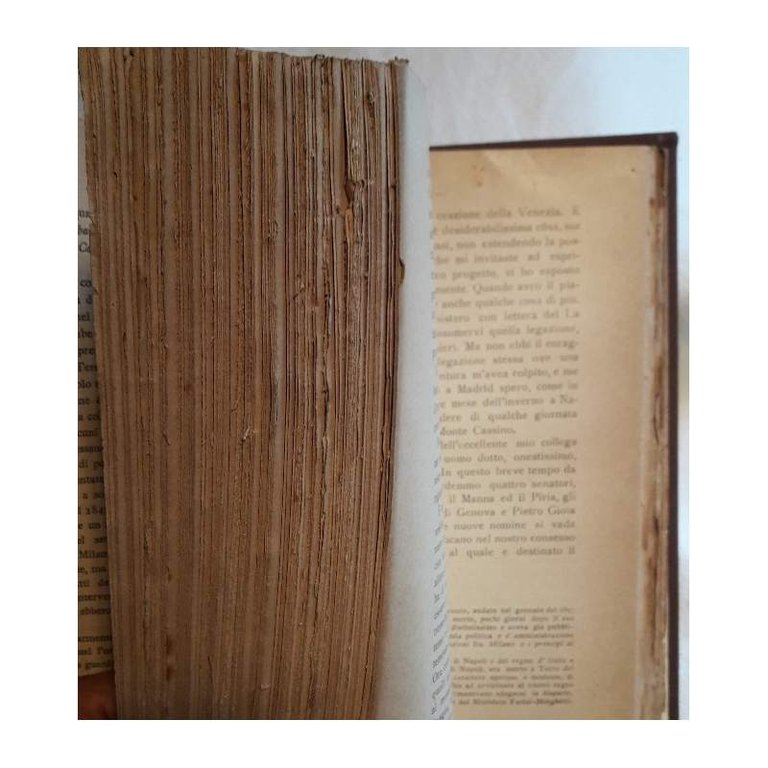 LA CONCILIAZIONE FRA L'ITALIA E IL PAPATO NELLE LETTERE DEL …