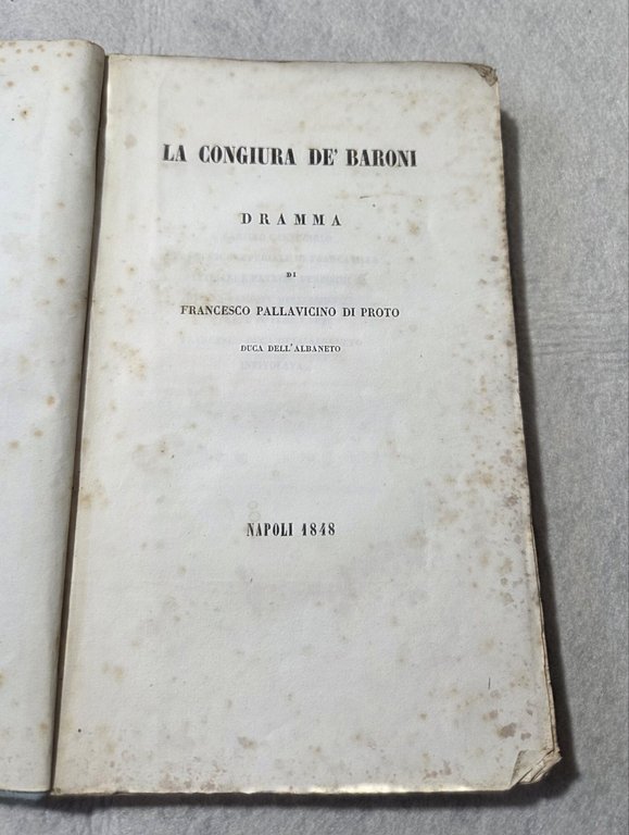 La congiura de'Baroni | Immagine Gallery 2