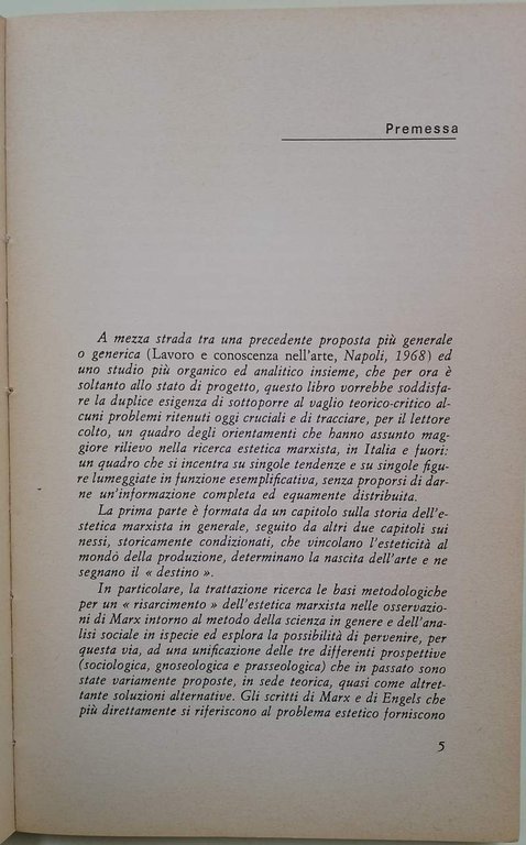 LA CONTROVERSIA ESTETICA NEL MARXISMO(1974)