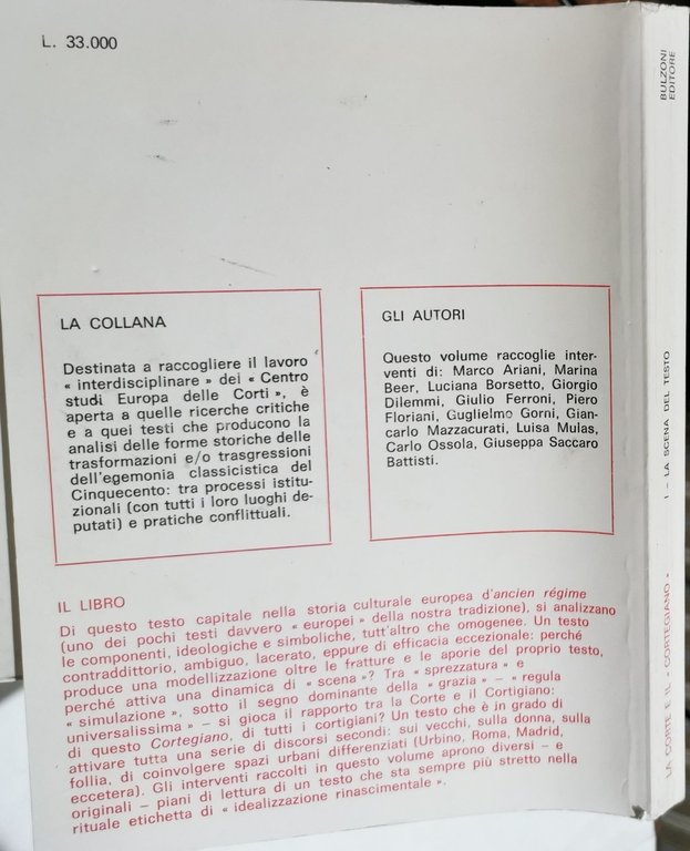 La Corte e il " Cortegiano "