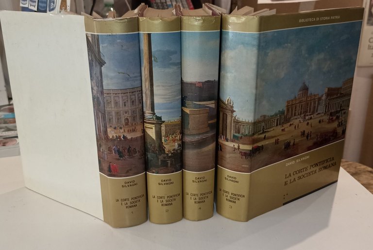 La corte potificia e la società romana -4 voll.