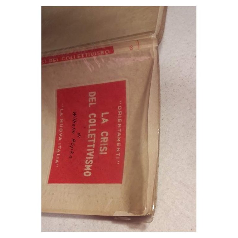 LA CRISI DEL COLLETTIVISMO( 1951)