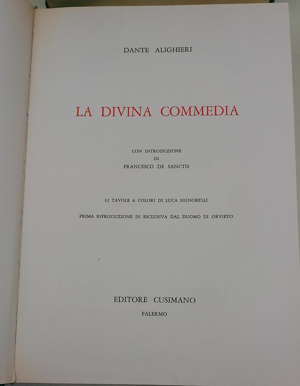 La Divina Commedia