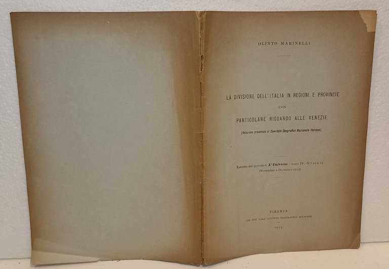 La divisione dell'Italia in regioni e provincie con particolare riguardo … | Immagine Gallery 2