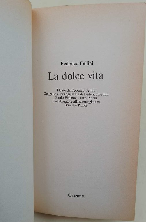 LA DOLCE VITA(1981)