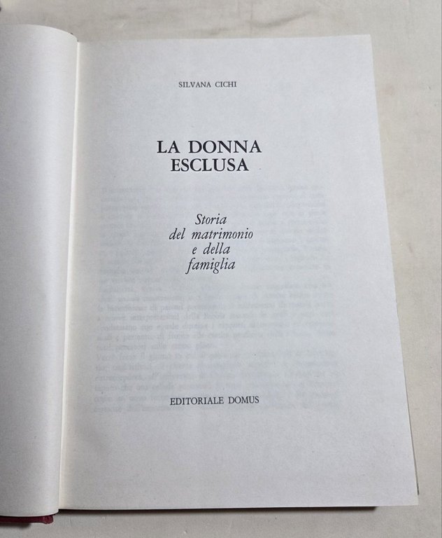 La donna esclusa - Storia del matrimonio e della famiglia | Immagine Gallery 2