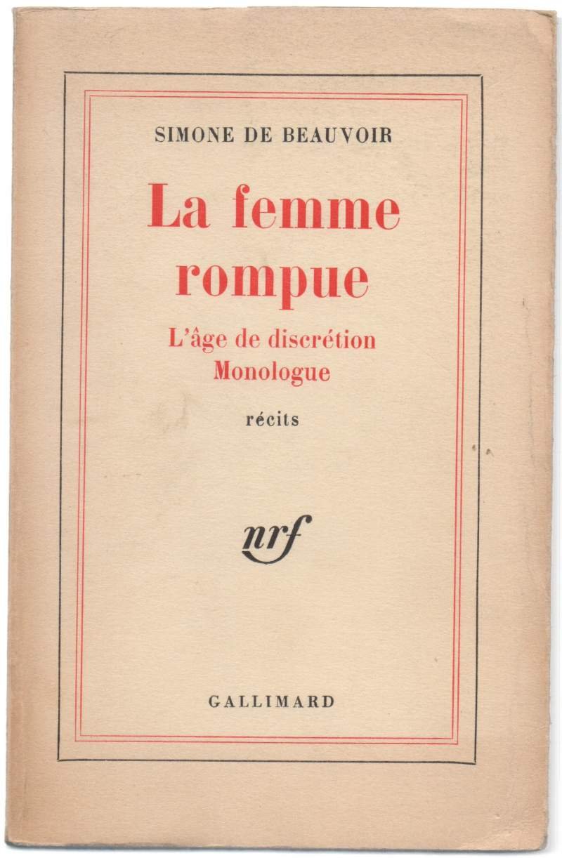 LA FEMME ROMPUE - l'age de discretion monologue | Immagine principale
