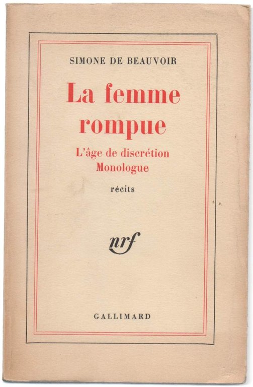 LA FEMME ROMPUE - l'age de discretion monologue | Immagine Gallery 2