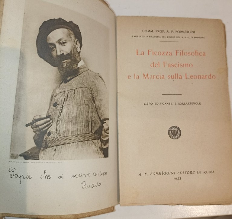 La Ficozza Filosofica del Fascismo e la Marcia sulla Leonardo