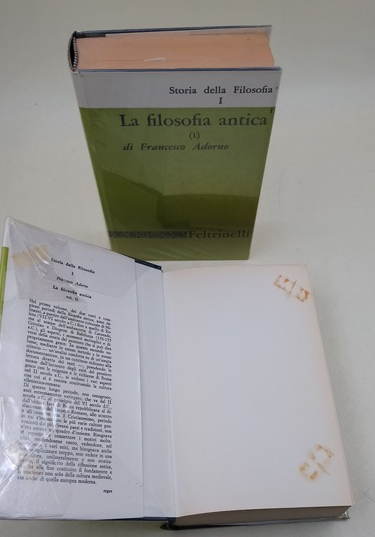 La filosofia antica- 2 voll.