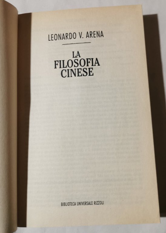 La filosofia cinese - Da Confucio a Mao Tze -Tung