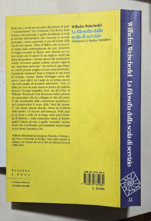 La filosofia dalla scala di servizio. I grandi filosofi tra … | Immagine Gallery 3