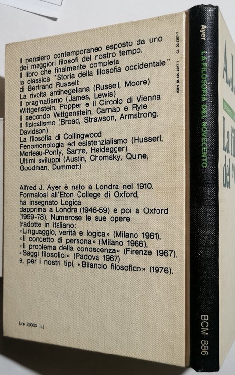 La filosofia del '900