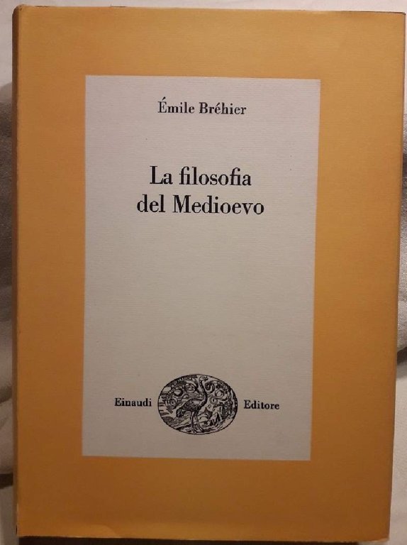 LA FILOSOFIA DEL MEDIOEVO(1971)