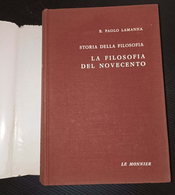 La filosofia del Novecento