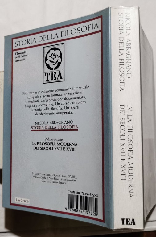 La filosofia moderna dei secoli XVII e XVIII. Da Cartesio …