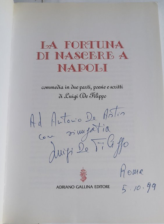 La fortuna di nascere a Napoli