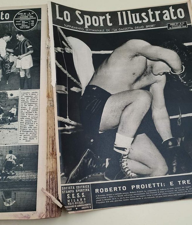 LA GAZZETTA DELL0 SPORT/LO SPORT ILLUSTRATO(1948/1949)