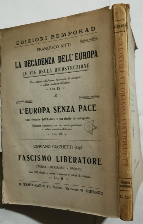 La Germania contro la Francia